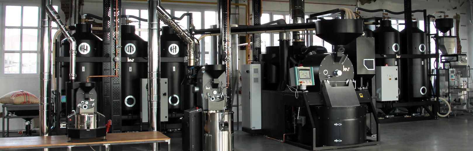 Suporte global de fabricantes de torrador de café