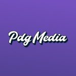 PDG Media logo on purple background.